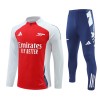 Sudadera De Entrenamiento Arsenal Cremallera De Cuarto 2024-25 Roja - Hombre